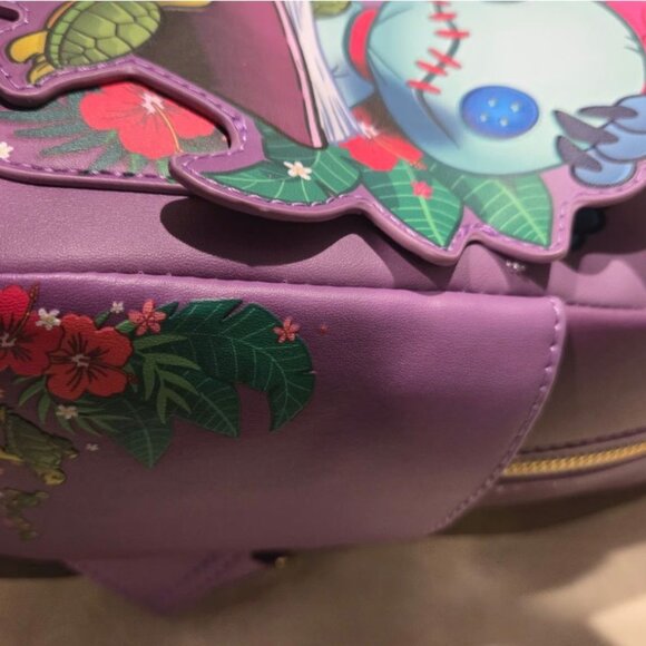 Purple Stitch Loungefly - Picture 6 of 7